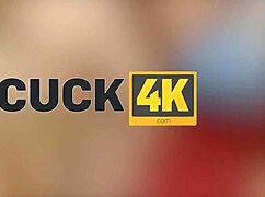 Cuck4k asks, 'Ready for fetish funhouse with shaved pussy?'