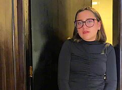 Unfaithful wife fucked hard by plumber, cum in ass outdoors