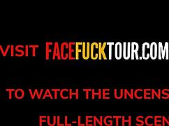 i watch my busty brunette babe lick my monster cock like a candy bar and swallow cum