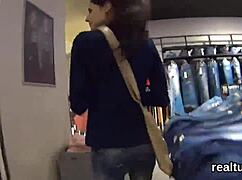 czech teen gets seduced in the mall and drilled in pov anal
