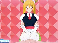 HMV Maid Dragon by Anonbluna: Monster and Maid in Hentai.