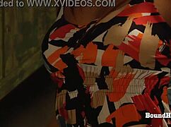 bound blonde slave threesome