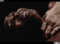 Emotional Black Girl Zaawaadi Filled With Extreme Interracial Cum Loads