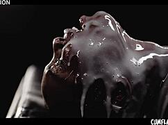 Emotional Black Girl Zaawaadi Filled With Extreme Interracial Cum Loads