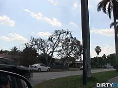 teen 18+ neighbors enjoy amateur fingering and orgasm in neighborhood