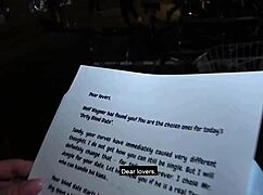 Watch sandy the blonde milf get fingered publicly on her first date!