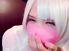 i'm a beautiful asian ladyboy crossdressing and masturbating on stream