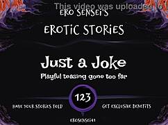just a joke, but this erotic audio brings masturbation orgasm to women in pov amateurs sex...