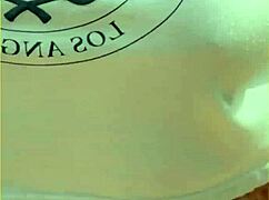 milf wife exposes shaved pussy and tits outdoors