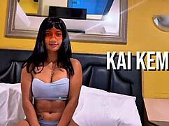 Kuruminha Chokes and Rides Dick with Kai Kemi