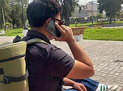 Casting A Young Petite University Student For Interview