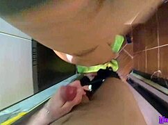 my hot step sister fantasy in toilet fuck