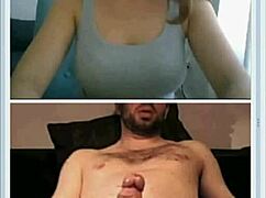 Cute girl dares to flash and masturbate for stranger