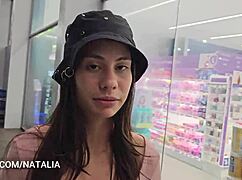 I meet my ex-girlfriend at the market and pay her bill in exchange for sex