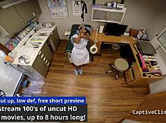 Eliza Sheilds As The New Guinea Pig In Close-Up Scenes