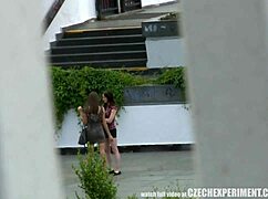 czech experiment, unbelievable lesbian experience outdoors?