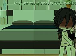 Gacha Stepfather And Stepdaughter Engage In Suggestive Sex Scenes.