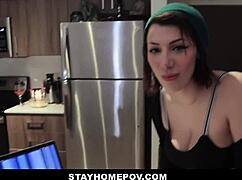 Prank Turns into Fucking Fat Ass Step Sister