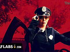 policewoman teaches lesson on authority and school attendance