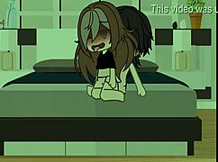 Gacha Stepfather And Stepdaughter Engage In Suggestive Sex Scenes.