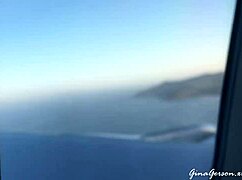 Ibiza trip with blonde teen clothes ripped