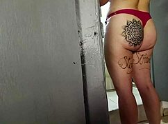 Slut accepts sex spied on hidden camera for hot ass.