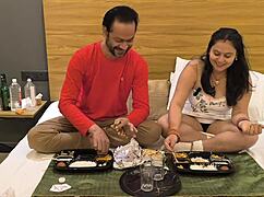 step daughter, suck dad's big dick before riding?