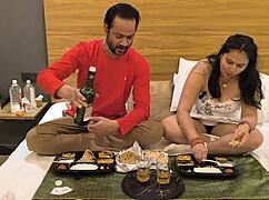 step daughter, suck dad's big dick before riding?