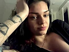 Hot girl shows her big tits and sexy boobs