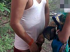 Desi Hot Santhali Bhabhi Outdoor Fucking