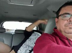 feeling the thrill of being fucked by a stranger in the car backseat while my love drives