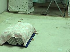 I see this fair-skinned asian girl with big boobs masturbatin on webcam