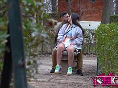 游客Nuria Millan马德里公共场所深插狂干