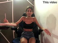 A psychologist engages in a session with a client intimately