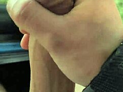 Dick Flash Lowering Pants Outdoors Waiting for Someone to See Huge Cock