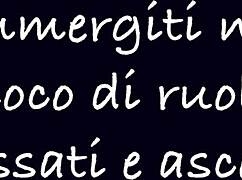 Italian female domination roleplay is so thrilling! 😈