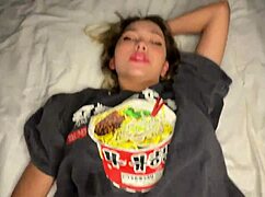 Fucked an asian woman hard in her own home with intense passion and moans