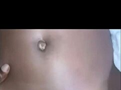 Horny ebony woman engages in hardcore sex