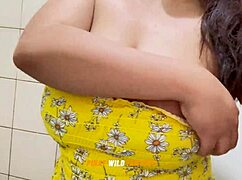 horny aunt emma's big tits and tight pussy tease