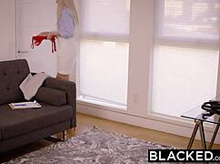 naomi woods and karla kush in their first interracial threesome on blacked