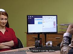 loan4k: big-breasted woman trading vagina for money in interview 😏💸