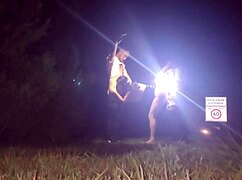 Met Two Fans At Club, Got Wet, Let Them Fuck Me Outdoors Uncensored