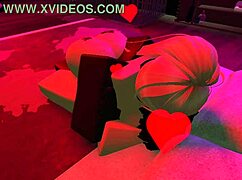 Nasty White Bitch Enters Hood Surrounded by Thugs in Roblox