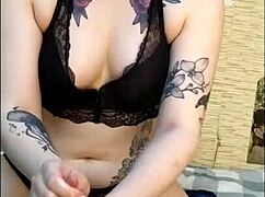 stunning girl loves to edge her friends cock