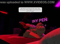 Nasty White Bitch Enters Hood Surrounded by Thugs in Roblox