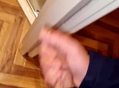 stepson spies on hot mother-in-law and jerks off to her