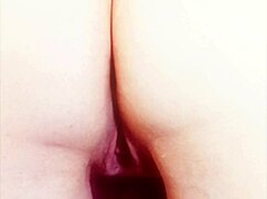 Mature mom enjoys a moisturising moment