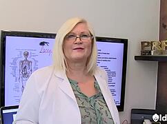 Agedlove Pascal fucks the doctor hard in her office