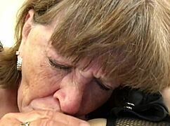 Granny Carmen's Throwback as Slut Cocksucker