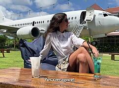 i asked a stranger for a beach photo, he fucked me in hotel, came on face